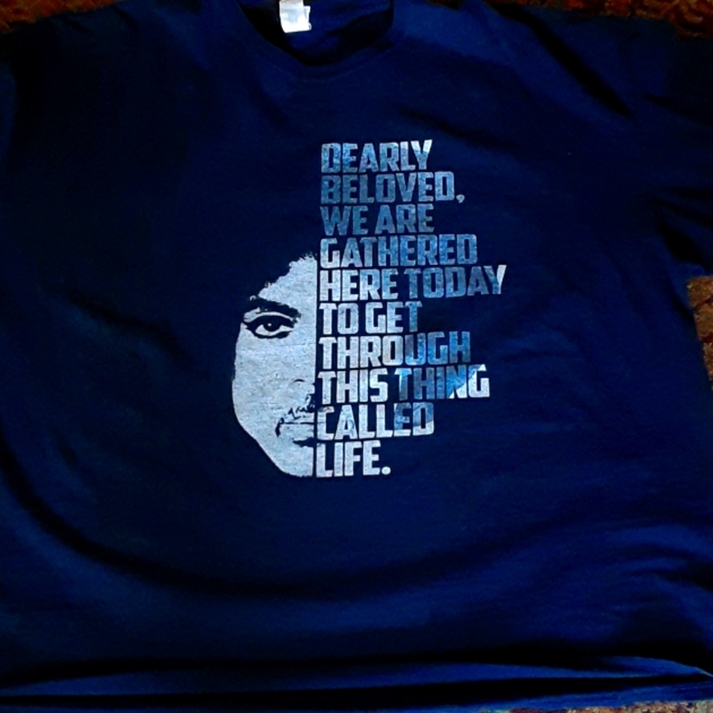 4x Prince t shirt